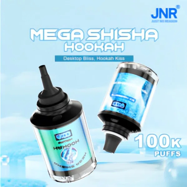 favouritevape.com Redefining Longevity: JNR Mega Shisha Hookah 100K Puffs – The Ultimate Luxury Experience in Large-Capacity Vape!